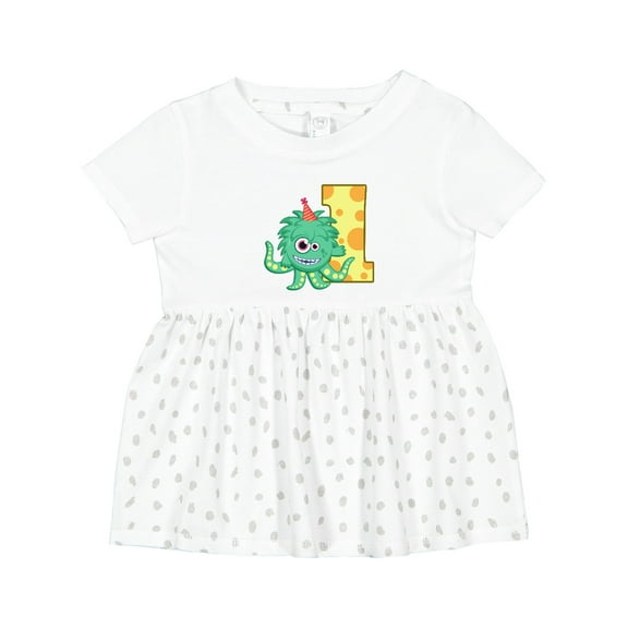 Inktastic Monster 1st Birthday Girls Baby Dress