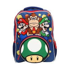 Backpack Super Mario Luigi Donkey Kong 16 New 191140 Walmart