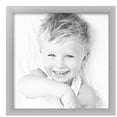 thumbnail image 2 of ArtToFrames 17" x 17" Stainless Steel Picture Frame, 17x17 inch Silver MDF Poster Frame (WOM-3882), 3 Pack, 2 of 8