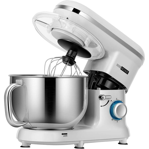 VIVOHOME Stand Mixer, 660W 10 Speed 6 Quart TiltHead Kitchen Electric Food Mixer with Beater