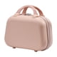 thumbnail image 5 of Neceser de viaje, neceser de maquillaje, multifuncional, portátil, ligero, bolso de maquillaje, organizador de cosméticos para cosméticos y objetos de Rosa, 5 of 9