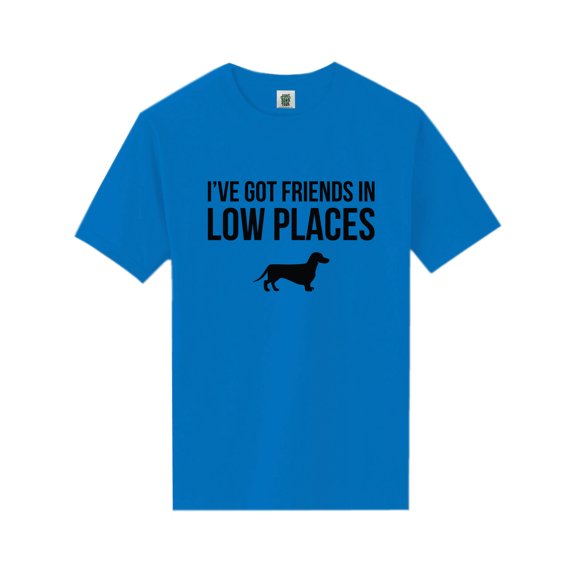 I've Got Friends In Low Places Short Sleeve Neon T-Shirt