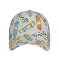 thumbnail image 2 of Fotbe Skateboard Classic Baseball Cap, Adjustable Snapback Hats, Outdoor Baseball Hat for Men and Women Cotton Soft, 2 of 9