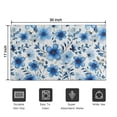 thumbnail image 5 of Pioneer Flower Floral Print Pattern Door Rugs,Washable Non Slip Door Mats Indoor,Decorative Door Mats,Entry Mat Indoor for Entrance,Bedroom,Kitchen,Bathroom,17"x30", 5 of 6