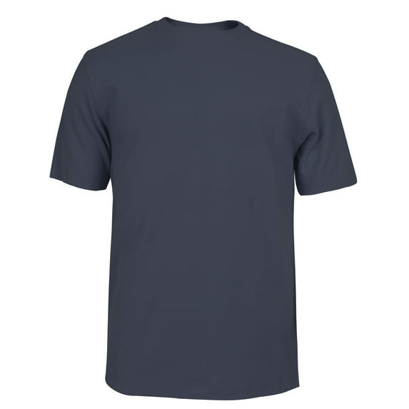 Monterey Club Men's Cotton Solid Crew Shirt #3316