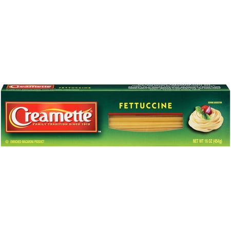 Fettuccine Pasta - (12 Pack) Creamette® Fettuccine Pasta, 16 oz. Box