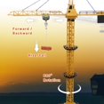thumbnail image 2 of Mini Tudou Mega Tower de juguete RC Crane, 128 cm, con mando a distancia, 2 of 7