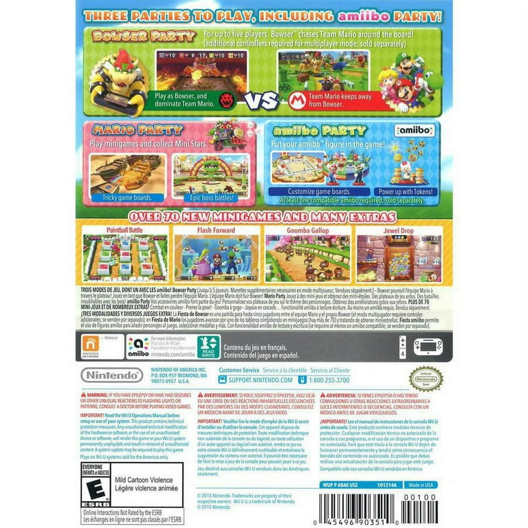 Mario Party 10 - Nintendo Wii U, Nintendo Wii U