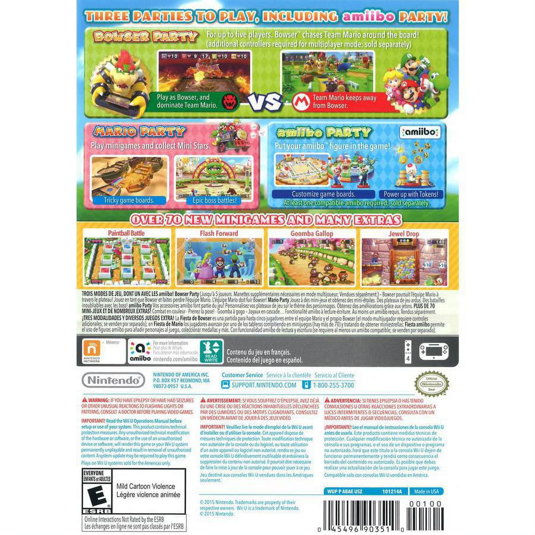 Mario Party 10 (Wii U) - Pre-Owned Nintendo - image 2 of 22