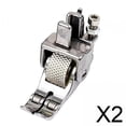 thumbnail image 1 of Prensatelas,Prensatelas para máquinas de coser industriales Cama plana,Pie guía ajustable para pespuntes acolchados,Prensatelas para cremalleras estrechas con borde decorativo,Piezas de, 1 of 8