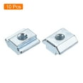 thumbnail image 3 of Uxcell 10Pcs M6 T Nuts Tee Sliding Slot Nuts T-Slot Nut for 4545 Series, 3 of 5