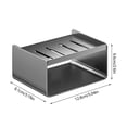 thumbnail image 3 of SIfdSeng Get it Fast Sponge Holder for Kitchen 2026 Caddy Organizer with Suction Cups Rustproof Kitchen Storage Rack for Sponge Soap Stopper Brush, 3 of 8