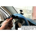 thumbnail image 4 of New Black Leather DIY Car Steering Wheel Cover With Thread 37-38CM 14.5-15INCH, 4 of 5