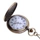 thumbnail image 1 of Reloj de bolsillo Hugo Steampunk de Bronce con cadena 80 cm, 1 of 8