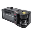 thumbnail image 1 of Extra Wide Convection Toaster Oven, 17.9 X 7.7 X 7.5in 3 in 1 Multifunctional Home Breakfast Station Toaster Oven Electric Breakfast Maker for Kitchen Countertop Compact Design, 1 of 7