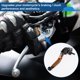 thumbnail image 3 of Palancas de freno y embrague cortas y largas para Kawasaki Z1000SX 2017-2020, palanca de manillar de motocicleta ajustable, aleación de aluminio, cabeza negra, mango naranja, 3 of 6