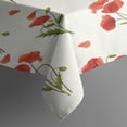 thumbnail image 3 of Pioneer Flower Floral Print Pattern Rectangle Tablecloth 60"x84",Waterproof Polyester Rectangle Table Cloth, Wipeable Spillproof Polyester Tablecloth for Dining, Camping, Indoor and Outdoor, 3 of 5