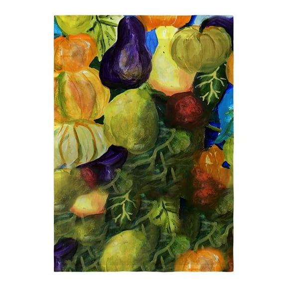 Betsydrake FL1159 12.5 x 18 in. Gourds II Flag