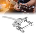 thumbnail image 1 of Electric Guitar Bridge Tailpiece, Guitar Tremolo Bridge Tailpiece Decorative Jazz Easy Installation With Small Rocking Rod For Performance, 1 of 8