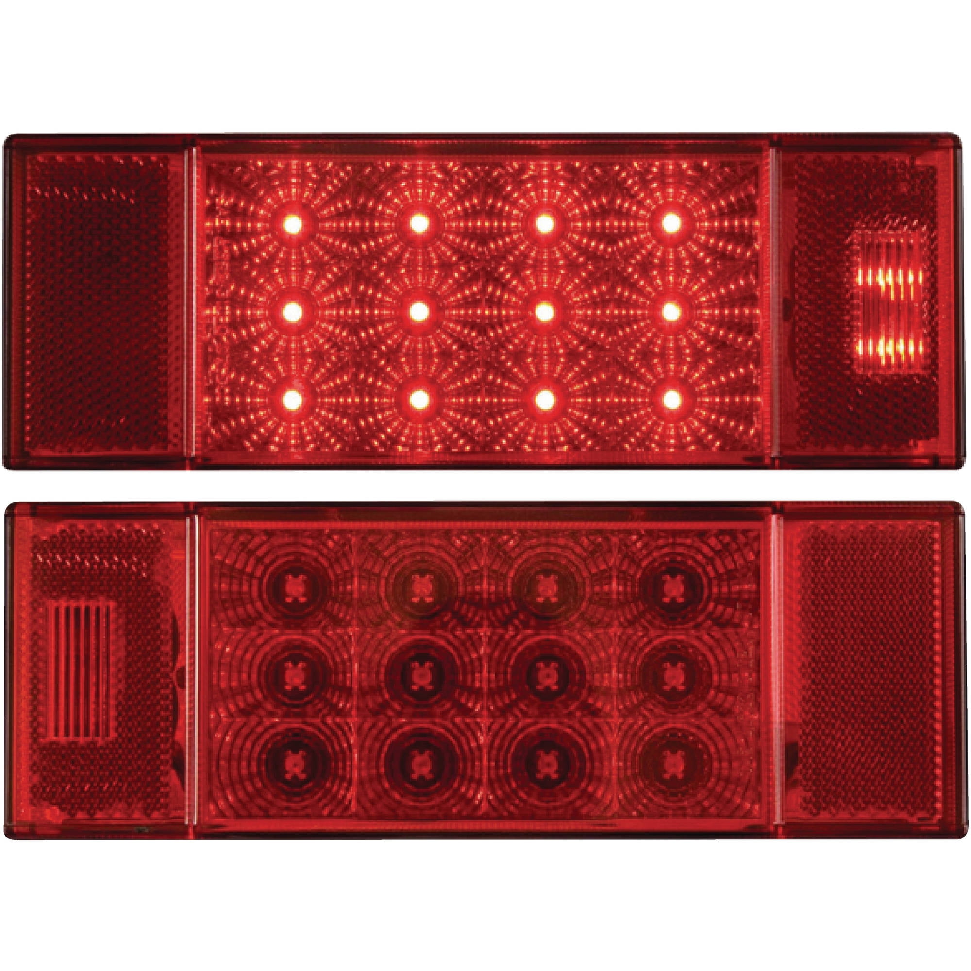 Optronics TLL26RK MicroFlex Waterproof Over 80" LED Trailer Light Set, Includes STL26RB