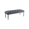 thumbnail image 2 of Best Master Furniture YF07 Accent Bench, Grey, 2 of 2