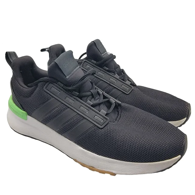 Ad-id-as Racer TR21 Mens Size 10.5 Black Green White Shoes Athletic Sneaker GX4233