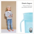 thumbnail image 3 of Taza 360 Twistshake, 230 ml, Borde Innovador, Asas Ergonómicas, Libre de BPA, Gris, 3 of 7