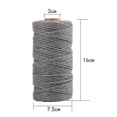 thumbnail image 2 of Coofit 109Yd Cotton Rope Handmade DIY Twisted Cotton Cord Macrame Rope for All Purpose, 2 of 10