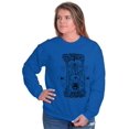 thumbnail image 4 of Celestial Hourglass Symbolic Bee Sweatshirt for Men or Women Brisco Brands L, 4 of 6