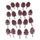 thumbnail image 1 of Árboles modelo 20pcs Modelo Árboles Plástico Violeta Roja para Paisaje de Tren Modelismo Ferroviario 1:100 Magideal Árboles modelo, 1 of 7