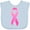 AE-Light Blue, variant on Inktastic Breast Cancer Pink Awareness Ribbon Boys or Girls Baby Bib