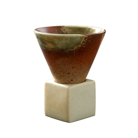 

Conical Funnel Ceramic Coffee Mug Drinking Utensil 200ml Japanese Style Creativity Creative For Home Picnic Office Cup