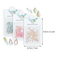thumbnail image 2 of OFFIGAM 300 Pieces Nail Jewelry Mixed Nail Rhinestones Glass Transparent Nude Series Decorative Effect, 2 of 8