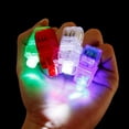 thumbnail image 5 of Anvazise LED Finger Lights Bright Party Supplies Halloween Holiday Light up Toys Random Color 4Pcs, 5 of 12