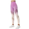 thumbnail image 2 of Tittly Yoga Pants Leggings for Women Women's New Hanging Dye Hollow Yoga High Waist Fitness Slim Fit Peach Hip Leggings Tights for Women Workout Leggings for Women Purple M, 2 of 9