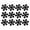Black*12, variant on 3.15" PEVA Anti-Slip Shower Decals, 12-Pack Decorative Bathtub Safety Stickers with Frosted Texture & Strong Adhesive, for Indoor & Outdoor Wet Surfaces, Hot Tubs & Entryways, Green, By Harlik