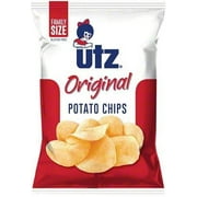 Utz Original Potato Chips Family Size, 8 Oz