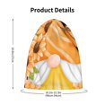 thumbnail image 4 of Rateoe Sunflower Gnomes 2 Kids Beanie Warm Knit Beanie Hats Boys Girls Winter Hat Soft Slouchy Hats for Kids, 4 of 7