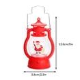 thumbnail image 2 of Incandescent Christmas Lights, Battery Operated Christmas Lights,Santa Claus LED Lighted Holiday Lamp with Handle, Tabletop Centerpiece for Indoor Holiday Party and Festive Home Décor, 2 of 5
