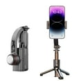 thumbnail image 3 of Estabilizador de cardán de aleación de aluminio Selfie Stick Soporte de trípode extensible de 75 cm con sensor de vibración para teléfonos inteligentes - Soporte de escritorio portátil para, 3 of 9