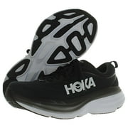 HOKA ONE ONE Bondi 8 Womens Shoes Size 8.5, Color: Black/White
