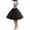 Black, variant on GYUJNB Trendy Skirt Summer for Women Women Tutu Skirt Knee Tulle Skirt Petticoat Skirts Crinoline Rockabilly Tutu Skirt Mini Skirts for Women,Black,One Size