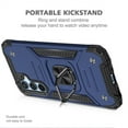 thumbnail image 4 of Xhy Samsung Galaxy A54 5G Case with Screen and Lens Protector and Magnetic Ring Kickstand Military Grade Double Layer Drop Protection Durable Detachable for Galaxy A54 5G Phone - Blue, 4 of 9