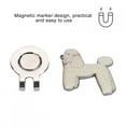 thumbnail image 2 of Ccdes Ball Marker,Durable Stainless Steel Hat Clip with Magnetic Ball Marker Accessory, Marker, 2 of 8
