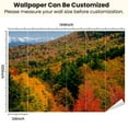 thumbnail image 3 of Peel and Stick Wallpaper Waterproof Autumn colors Blue Ridge Parkway North Wall Mural Decor Self Adhesive and Removable 100in x 144in, 3 of 8