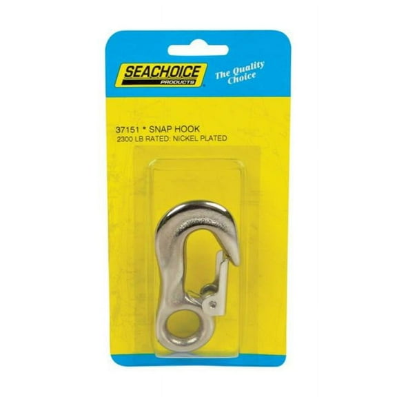 Seachoice Snap Hook-Nickel Plt-3 1/2 L 37151