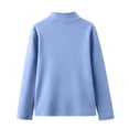 thumbnail image 5 of Grblisyd Mock Neck Sweatshirt for Girls Turtleneck Sweater Long Sleeve Pullover Tops Back To School Outfits Cute Y2K Tops Fall Trendy Clothes, 5 of 6