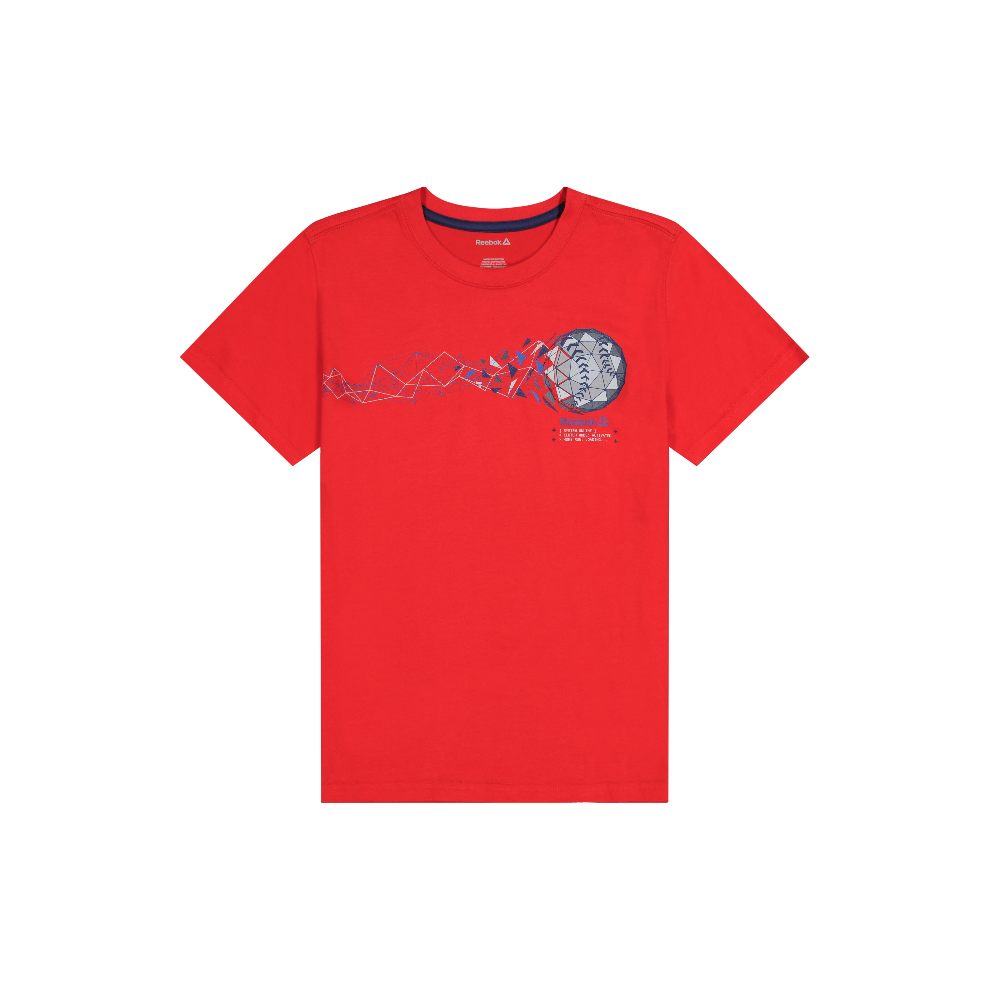 Reebok Boy's Short Sleeve Graphic T-Shirt, Sizes 4-18