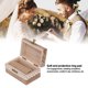 thumbnail image 5 of Caja para guardar anillos Amonsee de madera hermosa práctica para aniversario día de la madre compromiso, 5 of 5