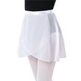 thumbnail image 6 of Girls Ballet Skirt Women Adult Dance Skirt Toddler Wrap Chiffon Skirt Leotard Adjustable Ballerina Dance Clothes, 6 of 8